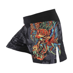 Pantalones Cortos de Lucha MMA Sin Gi, Diseño Personalizado, Pantalones Cortos de Grappling para Entrenamiento, Hechos en Pakistán - Product Image 1