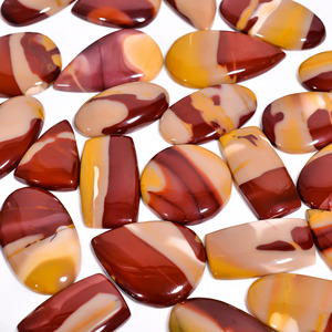 100% Natural Mookaite Jasper Piedra preciosa suelta Cabujón Piedra preciosa Precio al por mayor Forma de mezcla Piedra preciosa natural para uso Fabricación de joyas - Product Image 4
