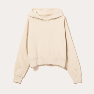 เสื้อมีฮู้ดบ็อกซี่ของผู้หญิงผ้าหนาผ้าฝ้าย100% ฤดูหนาวพิมพ์ลายได้ตามต้องการ - Product Image 1