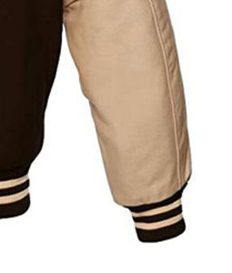 Veste universitaire en toile pour équipe de basket-ball du lycée, baseball, bomber, varsity, unisexe, collège - Product Image 3