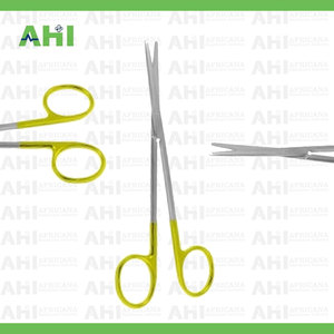 Tijeras de Sutura de Carburo de Tungsteno, Manuales, Ergonómicas, con Punta Roma, 145 mm de Largo, Fabricante de Instrumentos Quirúrgicos de Pakistán TC - Product Image 3