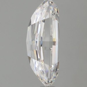 Diamant de laboratoire de forme ovale taille étagée de 1 carat, clarté VVS, couleur D, taille excellente, diamant en vrac pour la fabrication de bijoux - Product Image 4