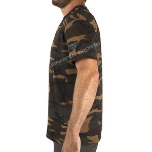 Camiseta de Manga Corta para Hombre, 100% Algodón Pakistaní, Estampado de Camuflaje, Transpirable, de Secado Rápido, Corte Holgado, Personalizable, para Verano - Product Image 4