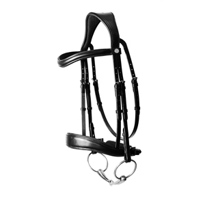 Bride de cheval Bride d'équitation en cuir Bride d'équitation réglable Bride d'entraînement durable Bride d'équitation confortable - Product Image 4