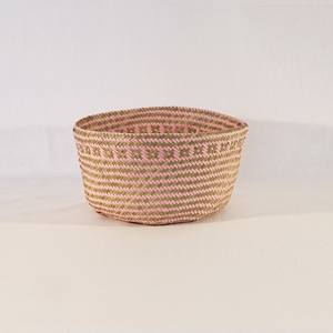 Handmade Blue Diamond Handmade Natural Wicker Belly <b>Basket</b> Classic Design Seagrass <b>Storage</b> <b>Basket</b> <b>For</b> Home Decor Woven Technique - Product Image 6