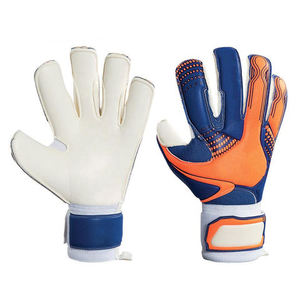 Gants de football en latex de cuir de qualité supérieure Nouveaux gants de gardien de but personnalisables avec un design unique pour une utilisation en extérieur - Product Image 1