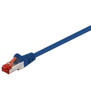 Câble réseau Cat 6 S/FTP LS0H 3m bleu 2x connecteurs RJ45 - Product Image 1