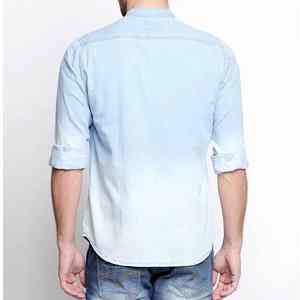 Chemises en jean pour hommes, nouvelle collection, style vintage, tissu haute performance, palette de couleurs personnalisée, vente en gros - Product Image 4