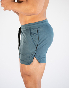 GITF, pantalones cortos de entrenamiento de gimnasio para hombre, pantalones cortos deportivos de compresión de secado rápido para Fitness, correr y entrenamiento, ropa atlética informal - Product Image 4