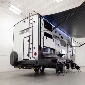 Giá Thấp Trên Bán Buôn Nhỏ Trọng Lượng Nhẹ Teardrop Du Lịch Trailer Camper Mini Off Road Camper Trong Kho Giao Hàng Nhanh Để Bán - Product Image 5