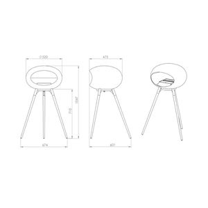 موقد كبير قائم بذاته من الإيثانول موقد كحول موقد البيوكانول الداخلي عديم الدخان - Product Image 5