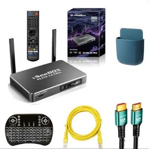 vSeebox ultra de Alta Calidad, Versión 2025, Nuevo, Almacenamiento USB de 128 GB, Paquete Multi-Accesorios con Cable Compatible con 8K - Product Image 4