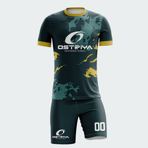 Uniforme de football unisexe 100% haute qualité, confortable, respirant, séchage rapide, manches courtes, taille adulte, coupe ajustée, nouveau design 2026 - Product Image 4