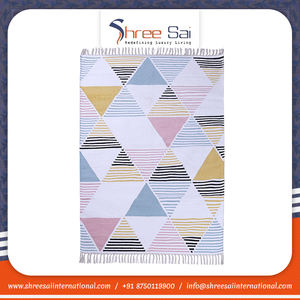 Ensemble de tapis en coton brodé à la mode doux et lisse pour chambre à coucher et salon utilisation de prière disponible au prix de gros - Product Image 6