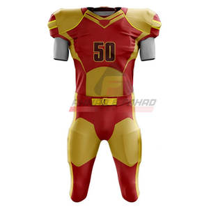 Venta caliente precio barato uniforme de fútbol americano diseño personalizado último diseño uniforme de fútbol americano - Product Image 1