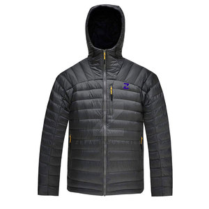 Veste d'hiver matelassée pour homme à contraste de couleurs au design unique avec logo à l'avant Couleurs personnalisées respirantes et écologiques - Product Image 1