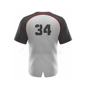 Conjuntos transpirables de uniformes de béisbol profesionales superventas por fabricante Ropa de equipo de contraste de color - Product Image 5