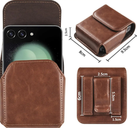 Sac de téléphone en cuir durable avec support de ceinture Accessoires de transport Sacs et étuis pour téléphone portable pour tous les mobiles