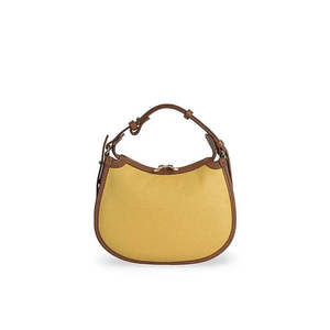 Borsa Strutturata in Vera Pelle Dollaro - Made in Italy - Art. 25393D" - Product Image 3