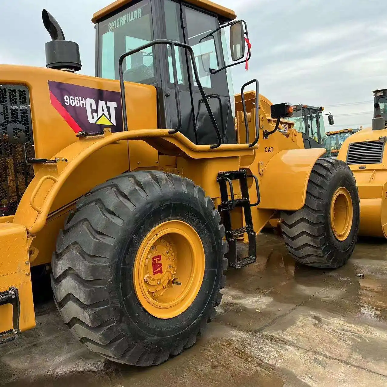 Nueva llegada Austria CAT Machinery 950H Cargador de ruedas CAT 950 966 980 Cargador de ruedas Máquina Caterpillar CAT 950H Cargador de ruedas usado