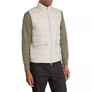 Elegante chaleco acolchado para hombre 2026, chaqueta sin mangas cálida y duradera, perfecta para actividades de invierno y al aire libre, servicio OEM - Product Image 2