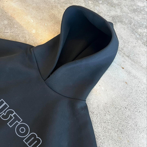 Sudadera con capucha de alta calidad para hombre, 100% algodón de alta calidad, visita al anciano, bordado con capucha, logotipo personalizado, estampado de soplo, venta al por mayor - Product Image 2