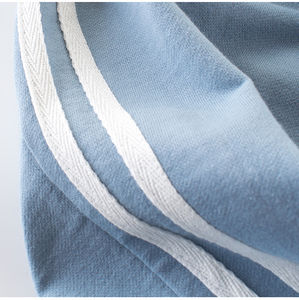 Pantalon de survêtement streetwear OEM HSI 2026 pour homme, coupe large et droite, style vintage, en coton mélangé délavé, épais et ample - Product Image 4