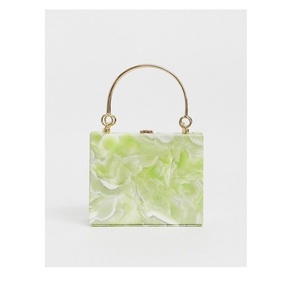 EMBRAGUE DE RESINA CON RAHINSTONE y Resina ENTORNO DE TRABAJO DEPORTE DE FIESTA BOLSO DE MANO BOLSO INDIO NOMBRE EMBRAGUES PERSONALIZADOS - Product Image 6