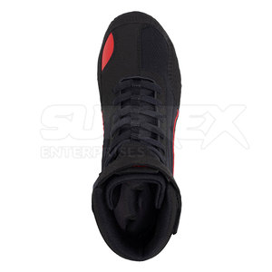 Chaussures de boxe en cuir pour hommes, légères, de haute qualité, à semelle souple et flexible, pour la gym et le sparring, faible MOQ, 2026 - Product Image 6