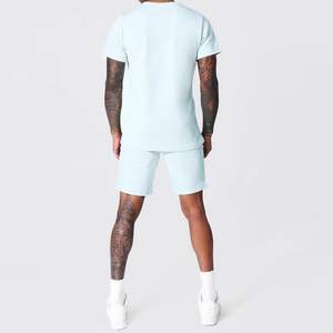 Men Best Selling T Shirt And <b>Shorts</b> OEM Manufacturer <b>Cheap</b> Price - Product Image 2