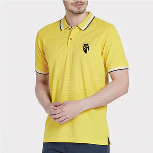 Couleur personnalisée pour T-shirts polo 100% coton Vêtements décontractés avec logo à l'avant Dernière conception Logo personnalisé - Product Image 2