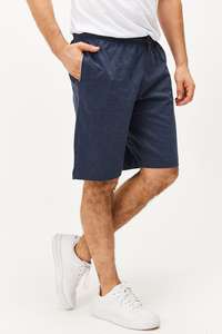 Pantalones cortos atléticos de verano 2022 personalizados del fabricante para hombres Patrón sólido 95% Poliéster 5% Spandex al por mayor - Product Image 3