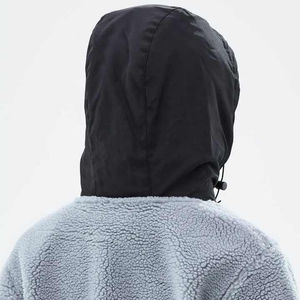 Sudadera con Capucha Sherpa para Hombre al por Mayor, Transpirable, de Color Sólido, Lana de Cordero Cálida, con Logotipo Personalizado, Sudadera Sherpa para Hombre - Product Image 5