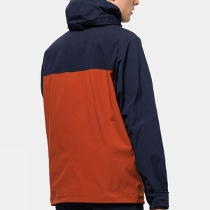 Veste Softshell légère à fermeture éclair la plus vendue pour hommes Logo personnalisé Équipement d'extérieur coupe-vent - Product Image 3