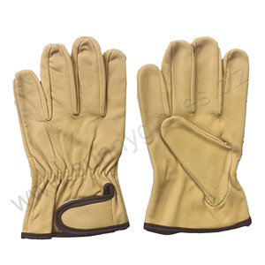 ถุงมือขับรถสำหรับผู้ชายถุงมือขับรถหนังแบบปลอดภัย - Product Image 1