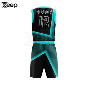 Tenue de basketball active pour homme en polyester, séchage rapide, légère, respirante, confortable et flexible - Product Image 3