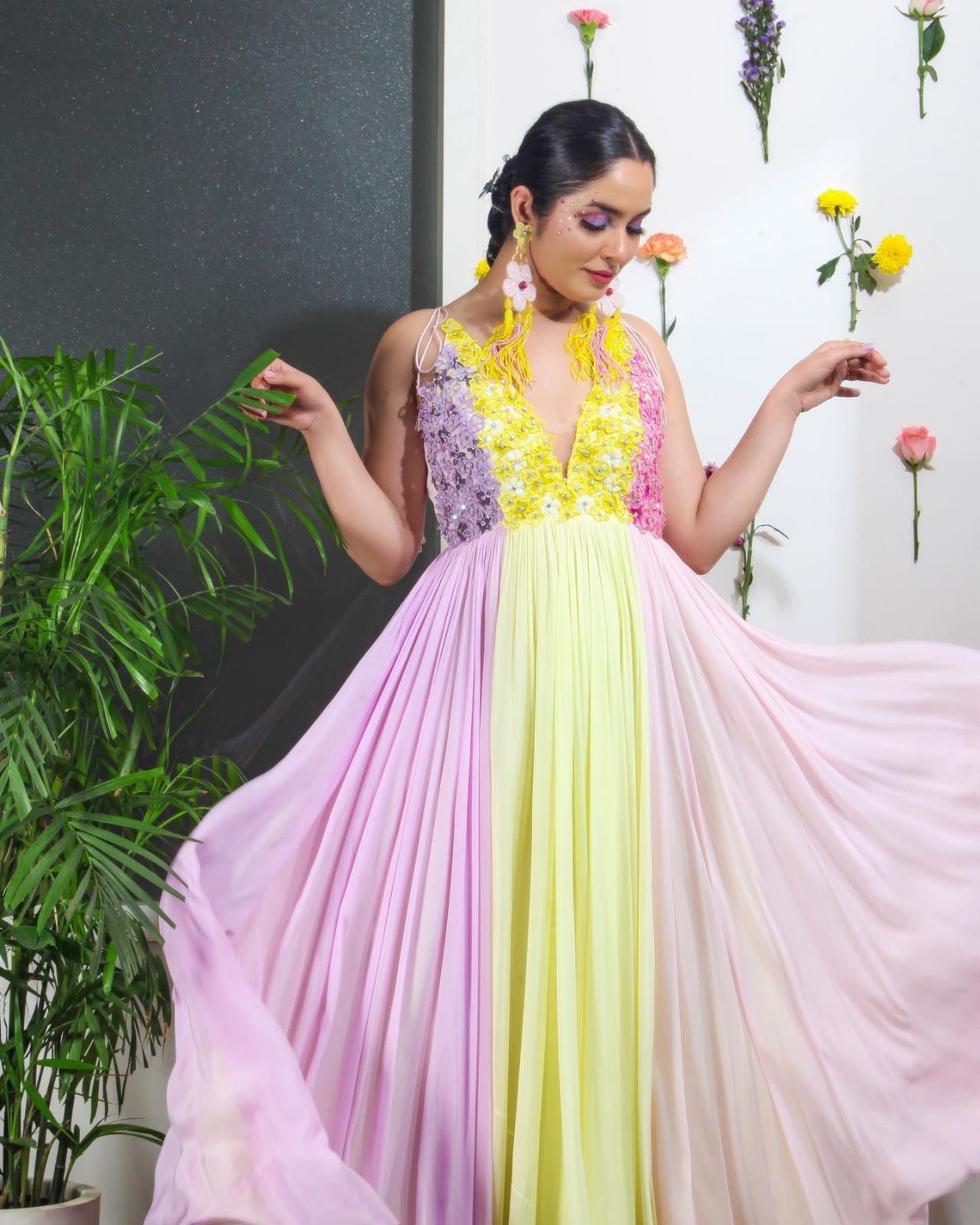 Elegant Designs for Your Perfect Day: Quality yellow and pink wedding dress  for Business Buyers