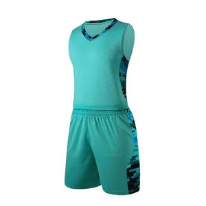 Uniforme de basket-ball surdimensionné personnalisé de haute qualité pour hommes, respirant, style short grande taille - Product Image 3