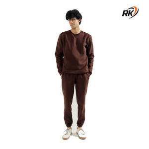 Comprar Sublimación personalizada Hombres Conjunto de chándal de dos piezas Running Jogging Sweatsuit Pullover Manga larga Ropa deportiva Fábrica al por mayor - Product Image 3