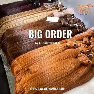 Vietnamita Super Double Drawn Virgin Mink Raw non trattati Hair Weave Bundles Color Bone Straight estensioni dei capelli umani fornitori