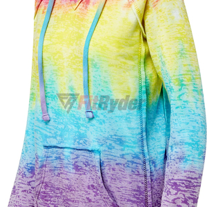 Sweats à capuche décontractés pour femmes de haute qualité grande taille sweat respirant techniques perlées vente d'hiver tarif de gros - Product Image 2