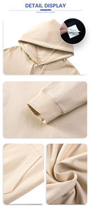 Sudaderas con Capucha de Algodón de Alta Calidad al por Mayor para Hombre, Sudaderas Lisas Baratas 100% Algodón Unisex, Impresión de Sudaderas Personalizadas - Product Image 4