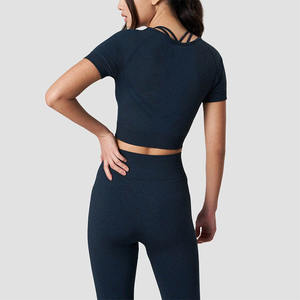 Camiseta corta de verano para mujer, camiseta polar 100% de algodón de manga corta de talla grande con logotipo personalizado, transpirable de alta calidad - Product Image 2