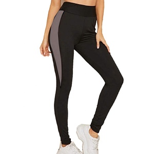 Mallas de Yoga térmicas gruesas con patrón sólido de cintura media para mujer con bolsillo para Fitness, mallas cálidas de poliéster con forro polar para invierno - Product Image 1