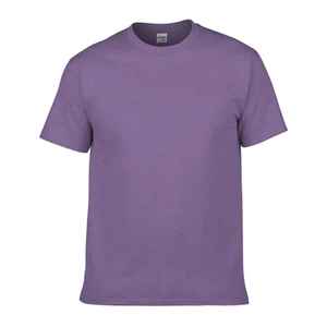 240G coton hommes t-shirts impression personnalisée hommes coton personnalisé T-shirts col rond ajusté impression personnalisé propre Logo chemises - Product Image 3