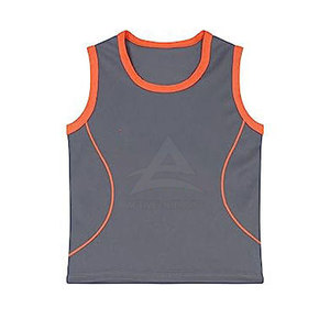 Ensemble maillot et short de basket-ball pour enfants, technologie séchage rapide, moderne, sans manches, pour jeunes joueurs actifs - Product Image 6