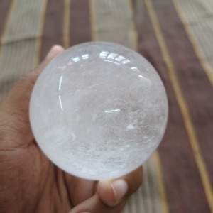 Esfera de cuarzo transparente Natural bola de cristal auténtica Bola de ágata curación Reiki piedra decorativa Showpiece Fengshui cuarzo Natural - Product Image 6