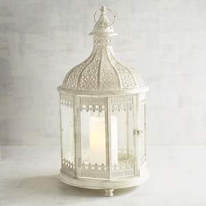 Candélabre de mariage européen en fer blanc lanterne bougeoirs en métal pour intérieur extérieur maison hôtel décoration sol vase fonction - Product Image 3