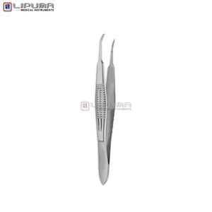 Pinzas Capsulares CASTROVIEJO de 10.0 cm, Instrumentos Médicos Quirúrgicos, Cirugía Oftálmica, Pinzas Duraderas y Ligeras - Product Image 3