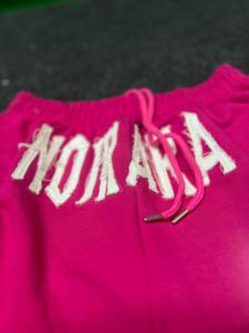 Ensemble de survêtement en polaire délavé à l'acide avec broderie en détresse Ensembles de survêtement évasés légers à capuche solides de qualité supérieure - Product Image 5